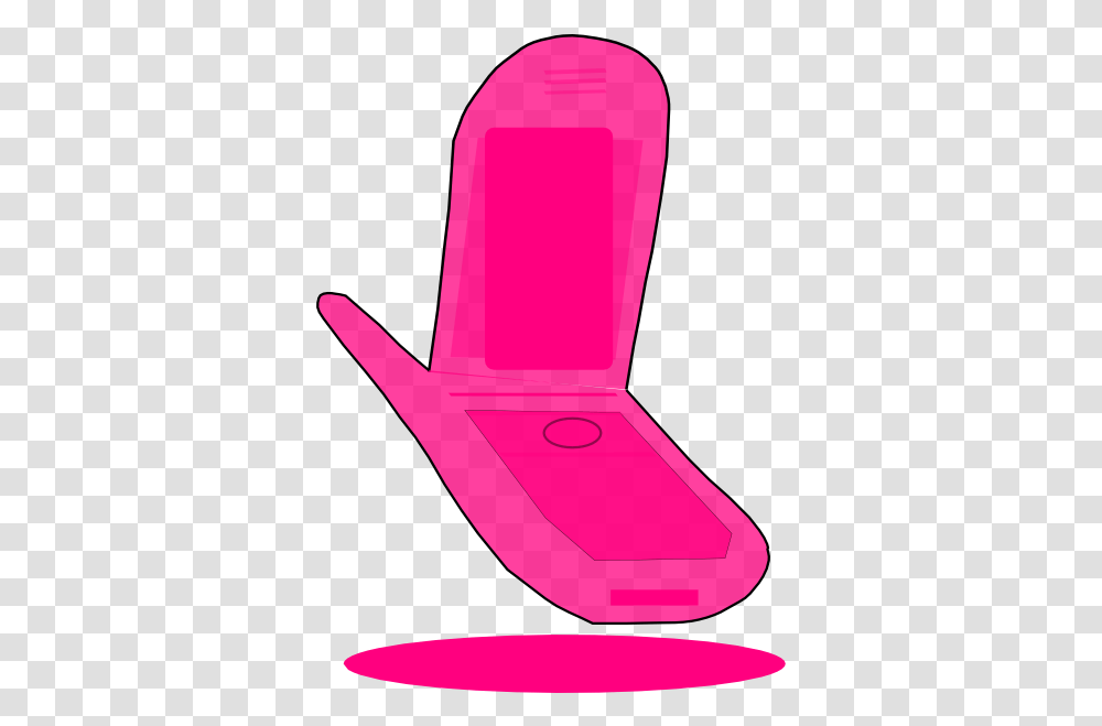 Pink Cell Phone Clip Art Vector Clip Art Clip Art, Clothing, Apparel, Footwear, Shoe Transparent Png