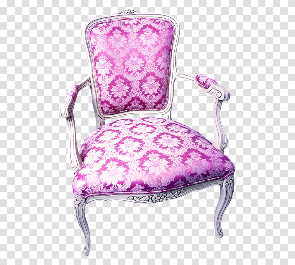 Pink Chair Image Chair, Furniture, Armchair Transparent Png