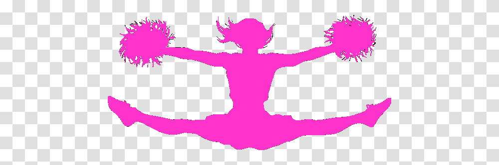 Pink Cheerleader Clipart, Back, Silhouette, Cupid Transparent Png