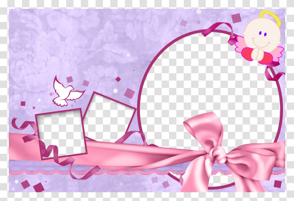 Pink Christening Background, Outdoors, Snow Transparent Png