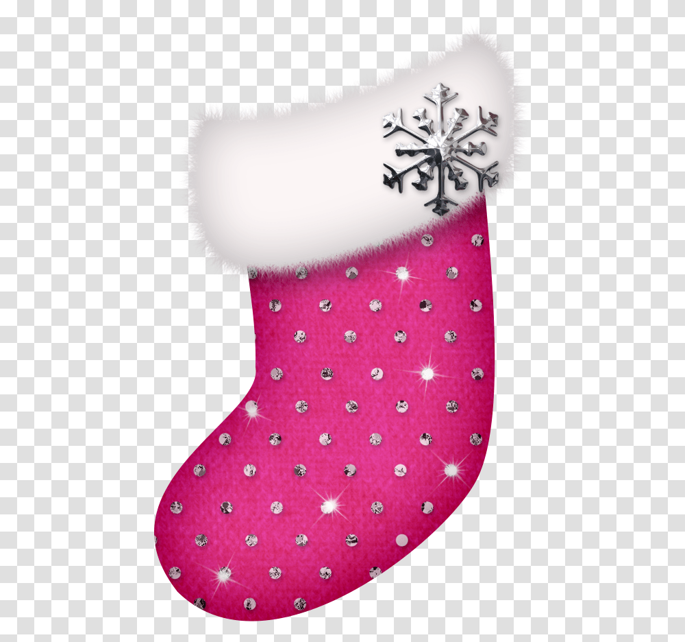 Pink Christmas Artwork Clipart Pink Christmas Stocking, Gift Transparent Png