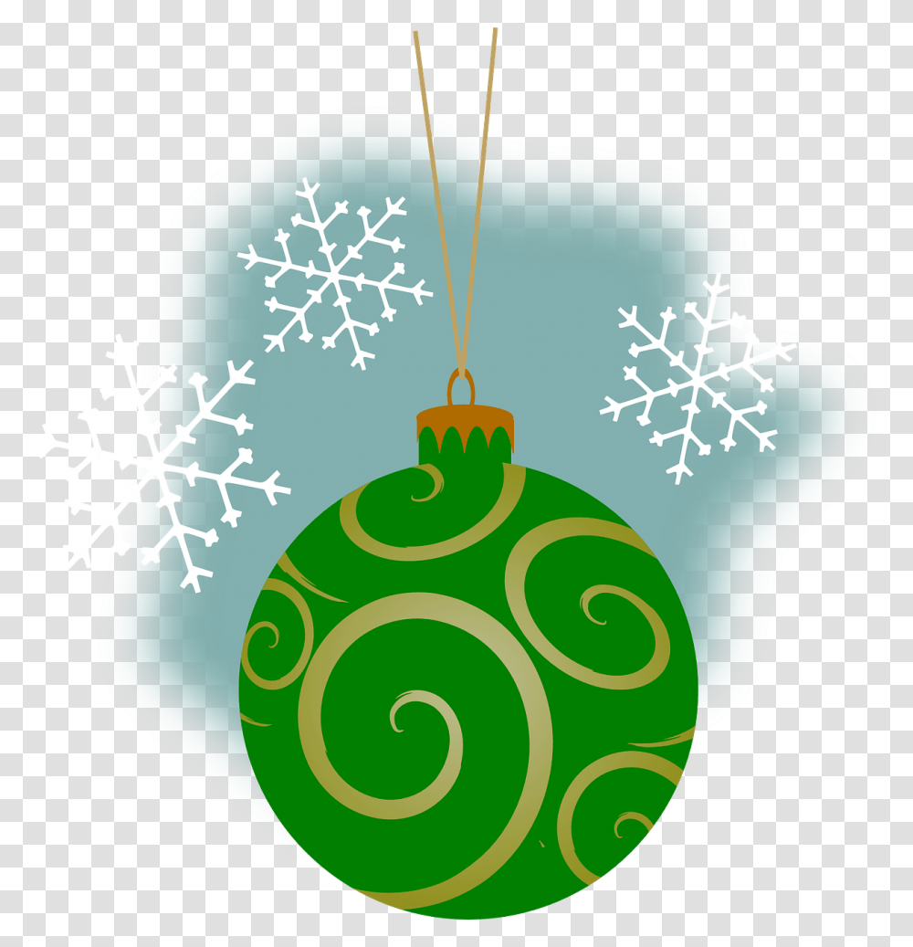 Pink Christmas Ornament Clipart, Pattern Transparent Png
