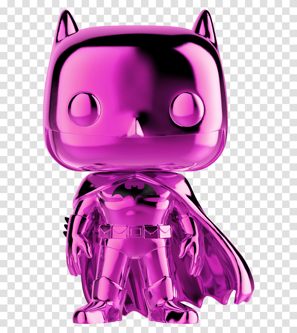 Pink Chrome Batman, Helmet, Apparel, Robot Transparent Png