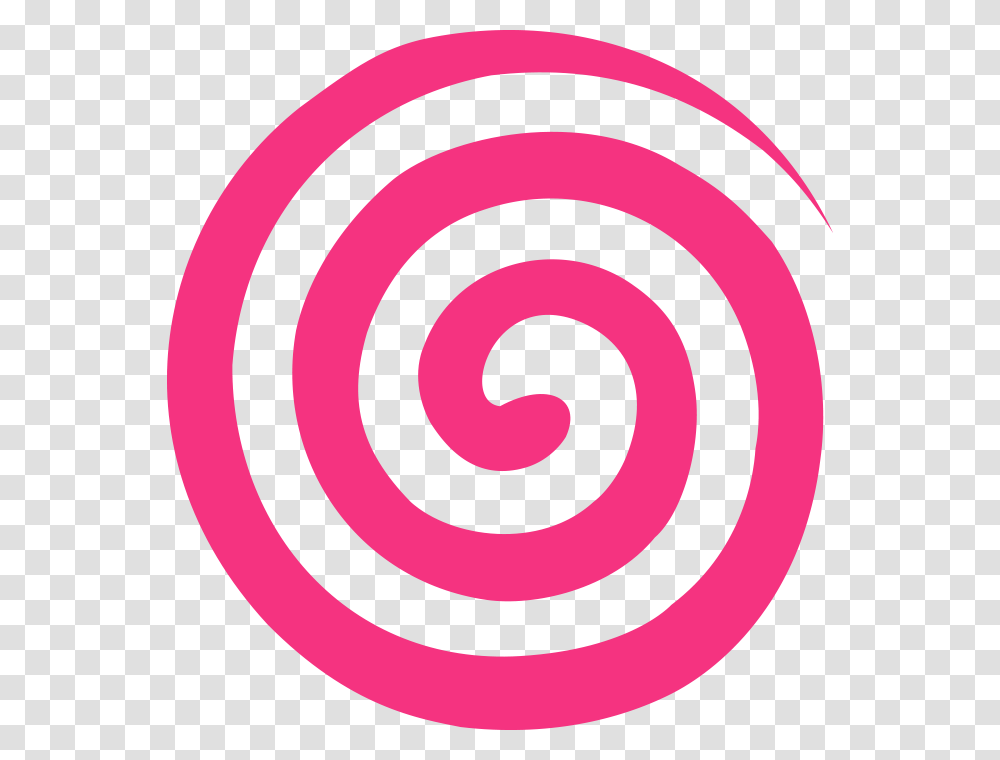 Pink Circle Swirl, Spiral, Coil, Rug Transparent Png