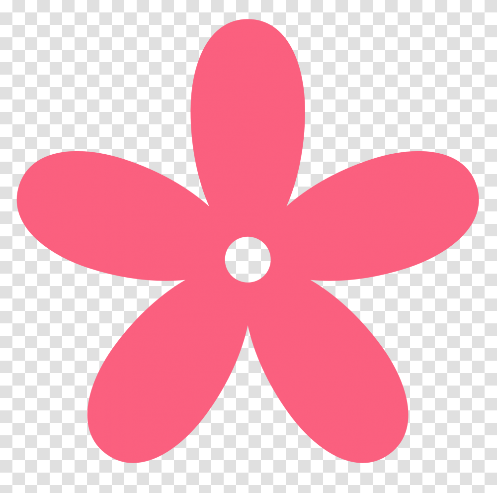 Pink Clipart Flower, Ornament, Pattern, Petal, Plant Transparent Png