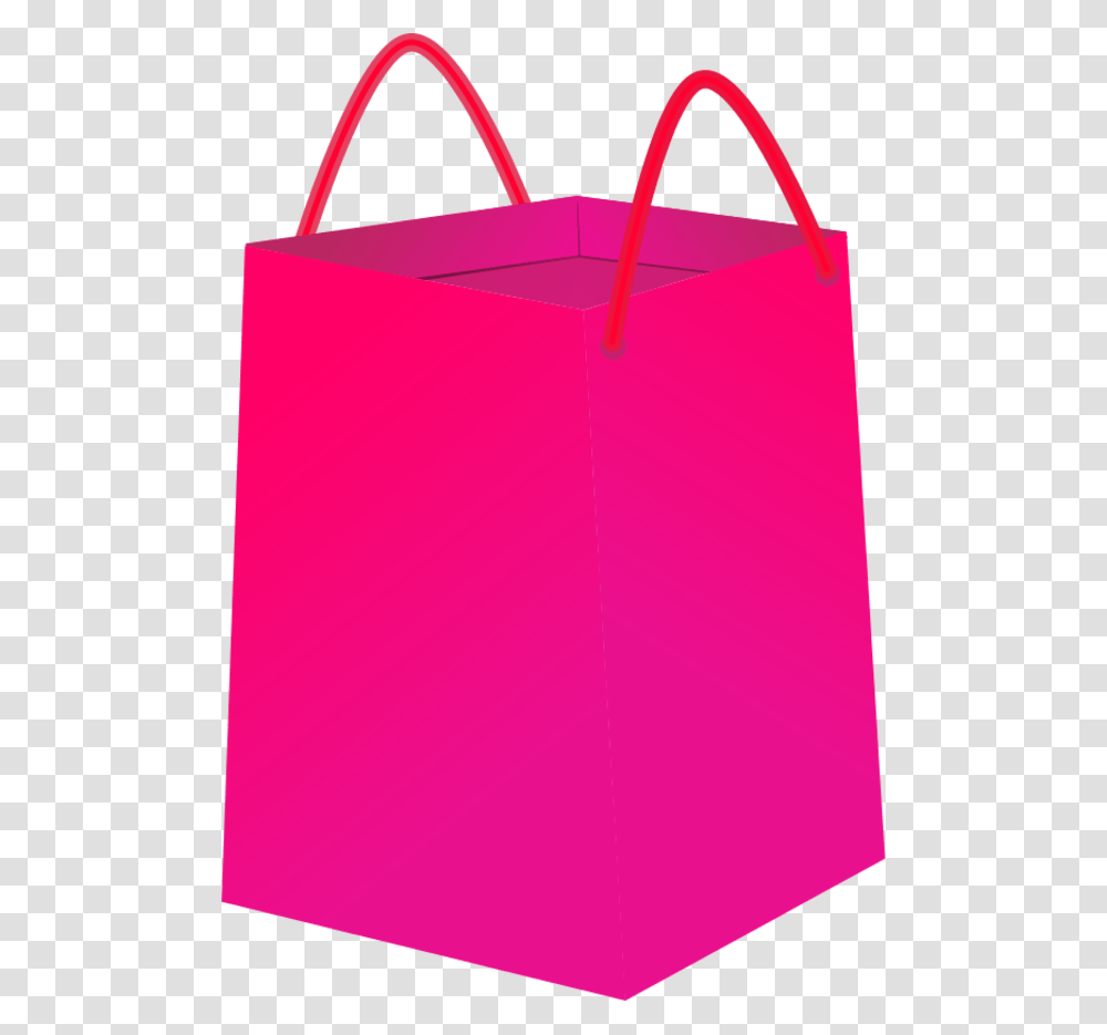 Pink Clipart Luggage, Shopping Bag, Tote Bag Transparent Png