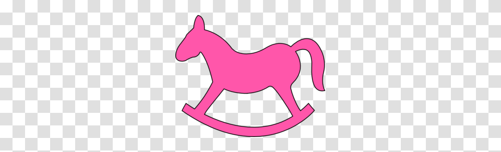 Pink Clipart Rocking Horse, Label, Mammal, Animal Transparent Png