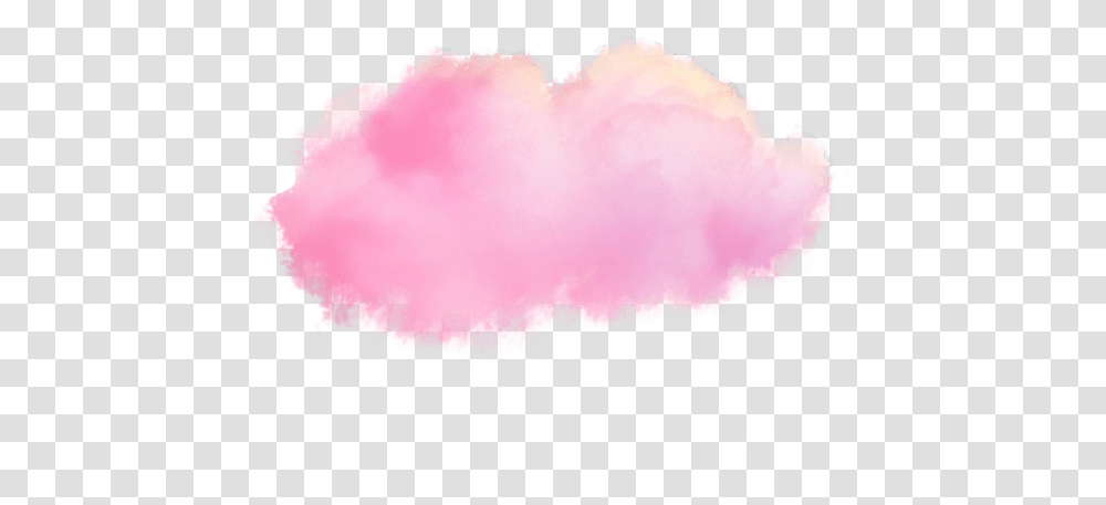 Pink Cloud Watercolor Paint, Nature, Outdoors, Smoke, Powder Transparent Png