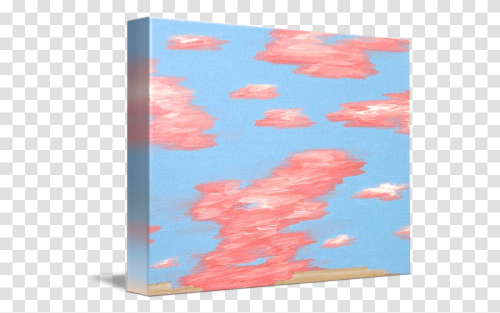 Pink Clouds Art, Rug, Fish, Animal Transparent Png