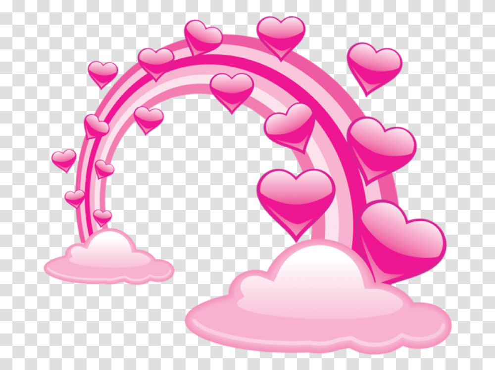 Pink Clouds Clipart, Birthday Cake, Dessert, Food, Mouth Transparent Png