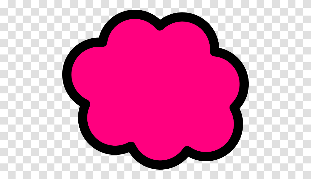 Pink Clouds Collections Cartoon Picture Of Pink, Heart, Ketchup, Food, Hand Transparent Png