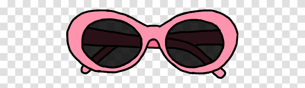 Pink Clout Goggles Pastel Pastelpink Trendy Glasse Clip Art, Glasses, Accessories, Accessory, Sunglasses Transparent Png