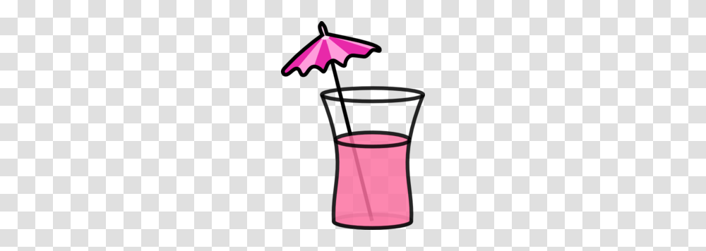 Pink Cocktail Clip Art, Lamp, Cylinder, Canopy Transparent Png