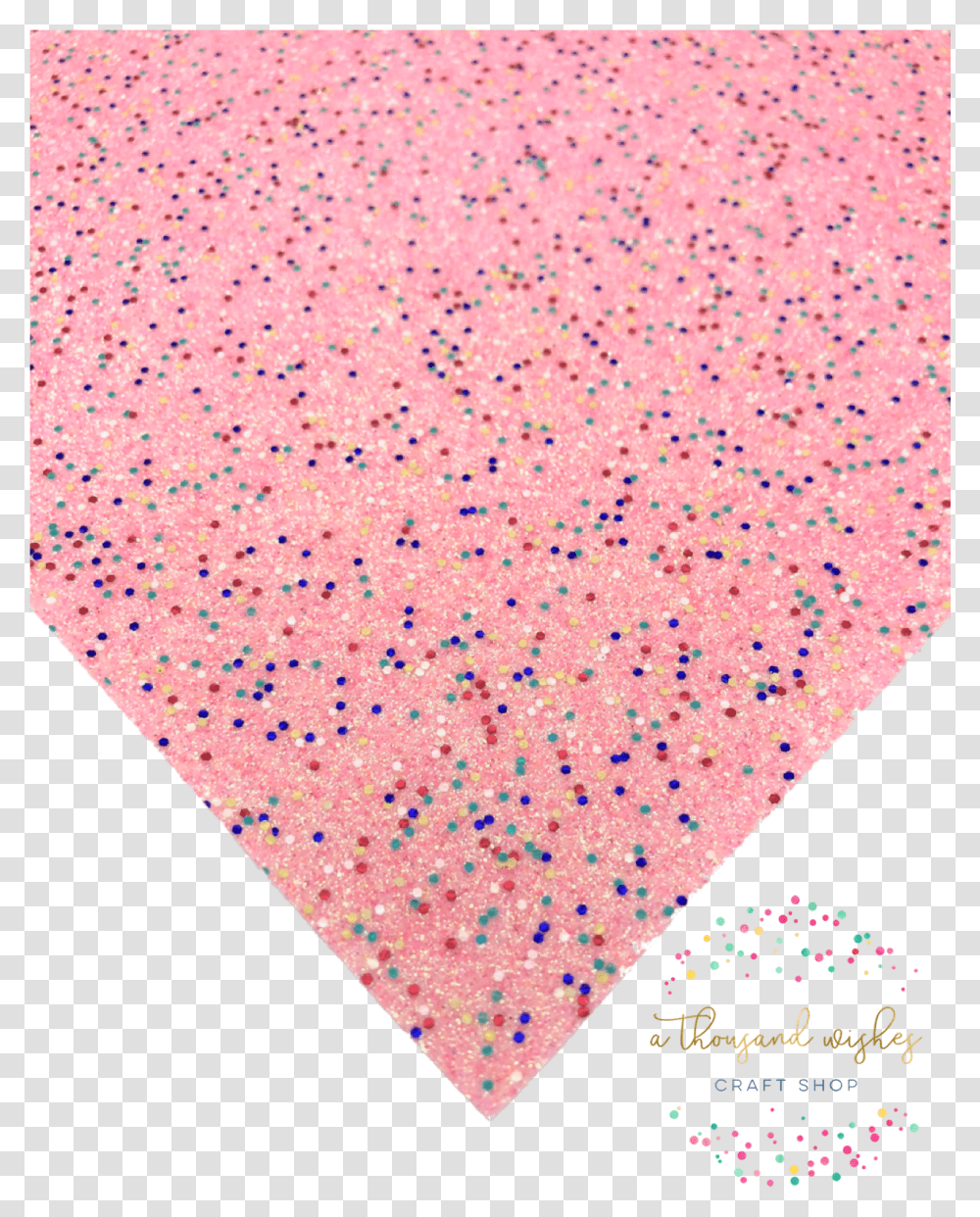 Pink Confetti Fine Glitter Canvas Art Transparent Png