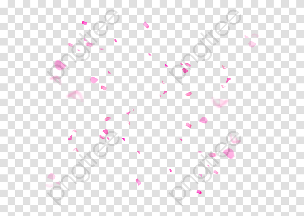 Pink Confetti Format Image With Size Circle, Paper, Christmas Tree, Ornament, Plant Transparent Png