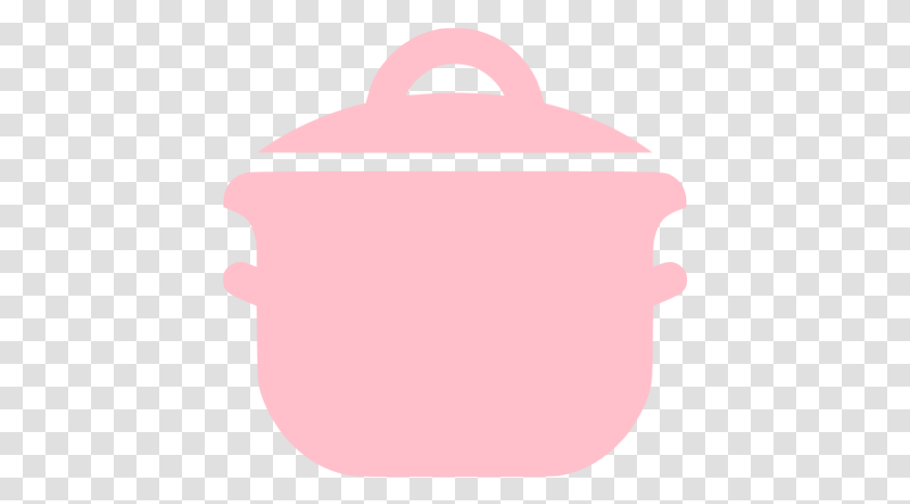 Pink Cooking Pot Icon Pink Illustration Cooking Pot, Pottery, Bowl, Teapot Transparent Png