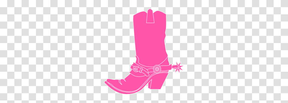 Pink Cowgirl Boot Clip Art, Apparel, Footwear, Cowboy Boot Transparent Png