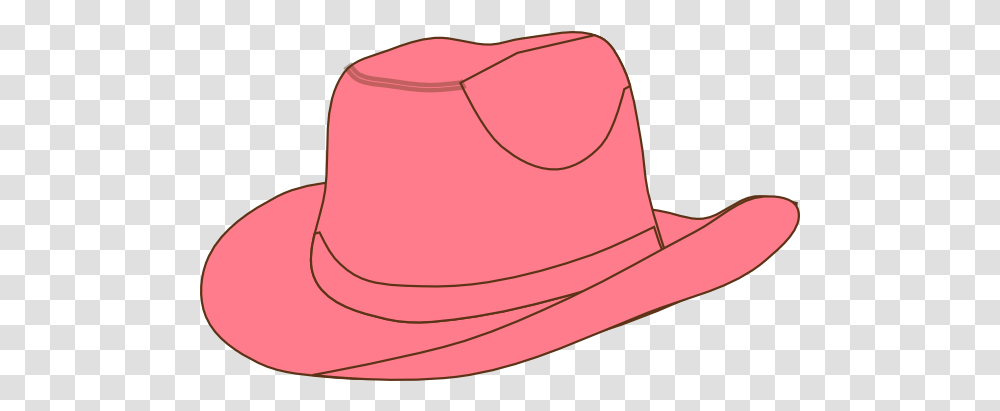 Pink Cowgirl Hat Clipart Pink Cowboy Hat Clipart, Clothing, Apparel, Baseball Cap, Sun Hat Transparent Png