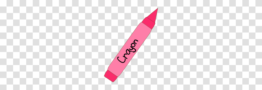 Pink Crayon Clip Art Image Transparent Png