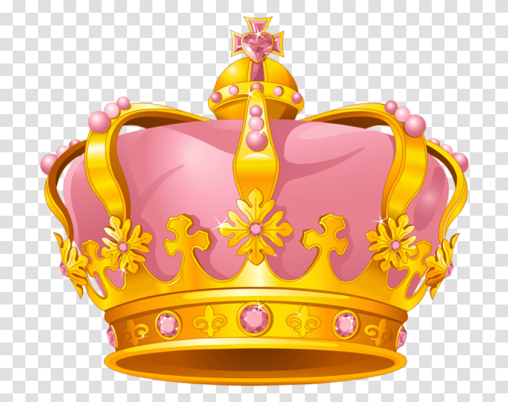 Pink Crown For Queen Girl Clip Art Clipart Image Queen Crown, Accessories, Accessory, Jewelry, Birthday Cake Transparent Png