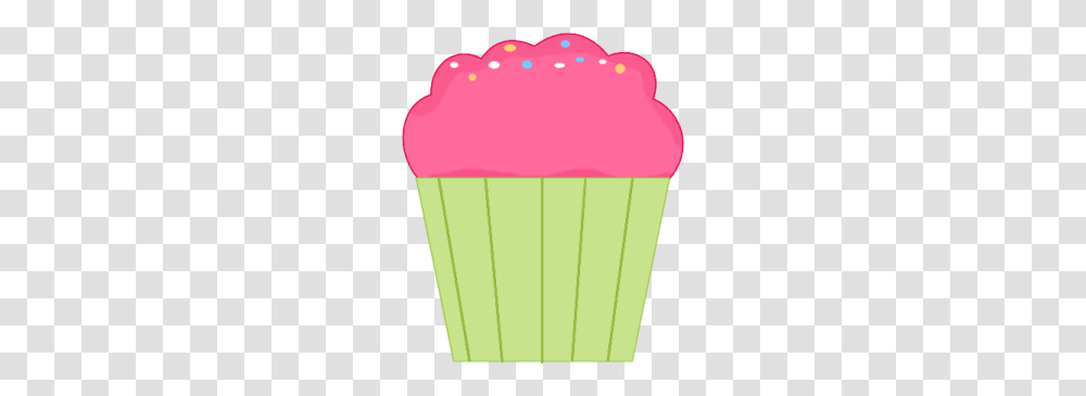 Pink Cupcake Clip Art Image, Cream, Dessert, Food, Creme Transparent Png