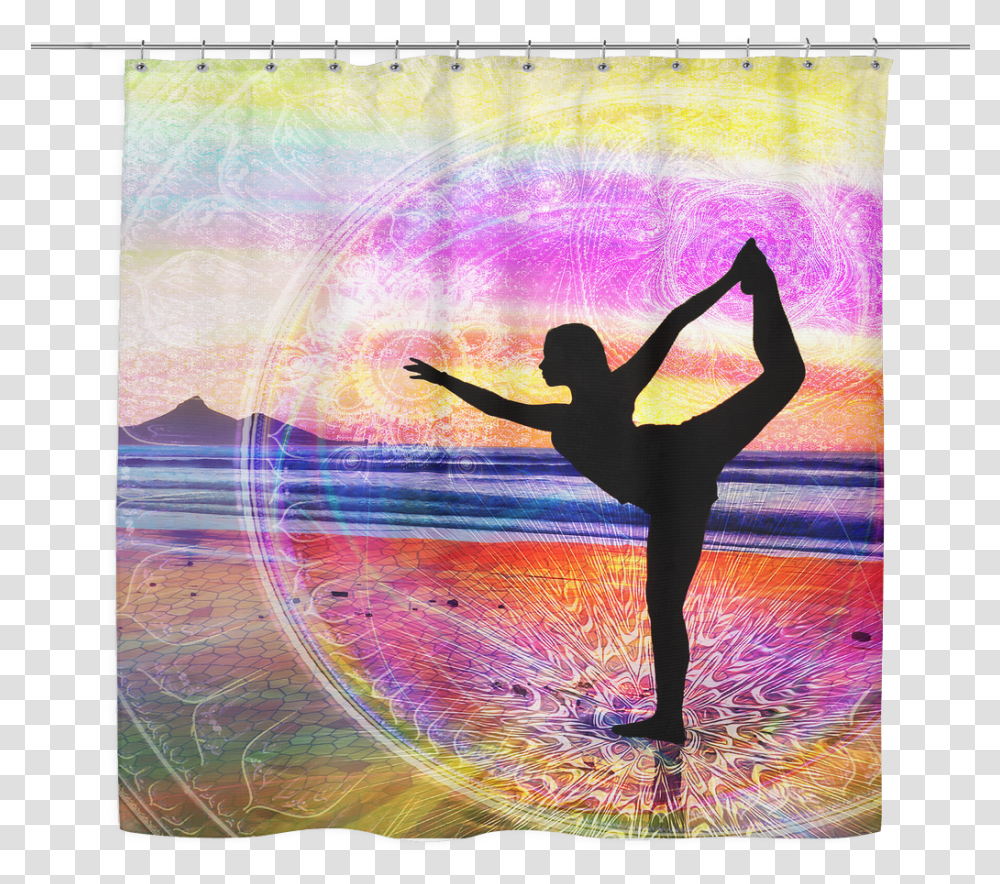 Pink Curtain Download Doterra Yoga, Dance Pose, Leisure Activities, Person, Poster Transparent Png