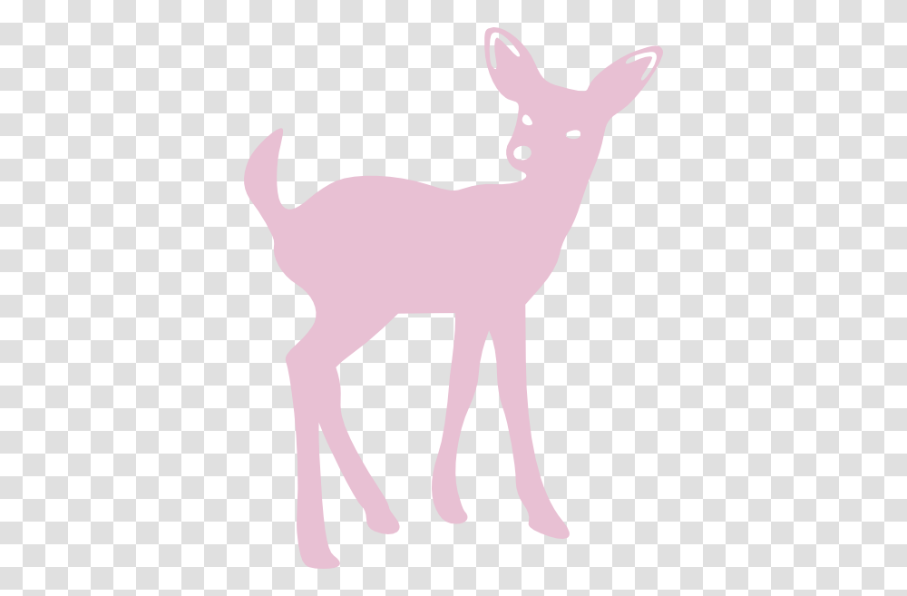 Pink Cute Deer Clip Art, Wildlife, Mammal, Animal, Horse Transparent Png