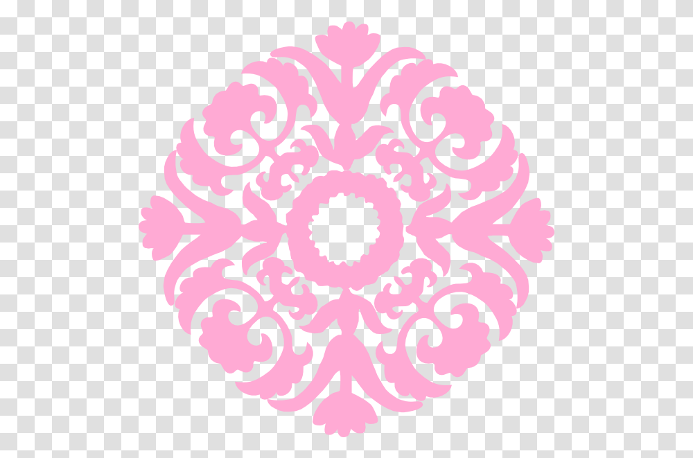 Pink Damask Picture Islamic Background Pattern Design, Ornament, Rug, Stencil, Fractal Transparent Png