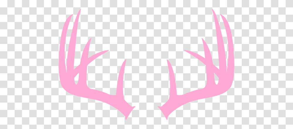 Pink Deer Antler Clip Art, Pattern Transparent Png