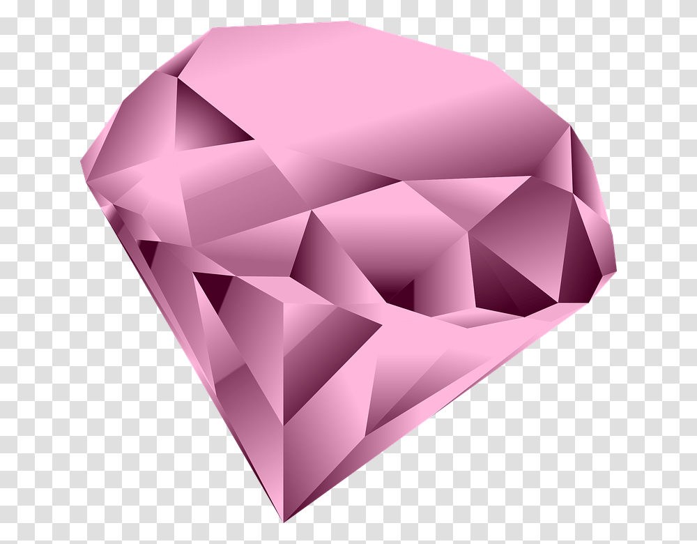 Pink Diamond Clipart, Crystal, Accessories, Accessory, Gemstone Transparent Png