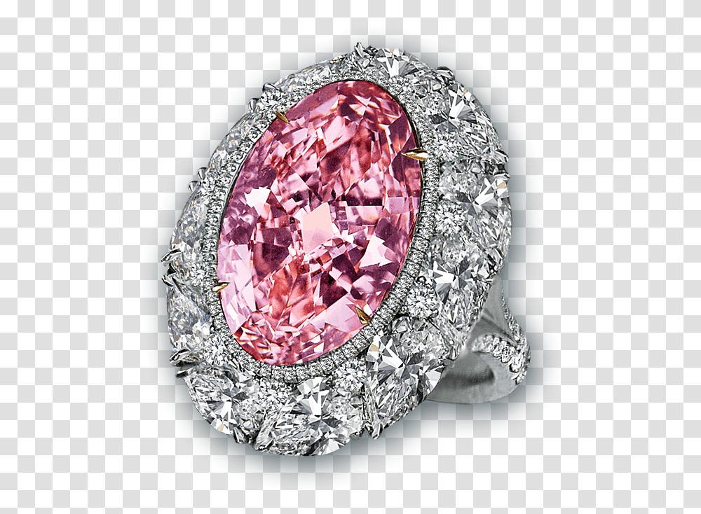Pink Diamond Cocktail Ring, Gemstone, Jewelry, Accessories, Accessory Transparent Png