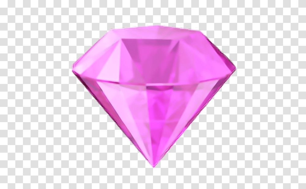 Pink Diamond Emoji Cute Background Diamond Emoji, Gemstone, Jewelry, Accessories, Accessory Transparent Png