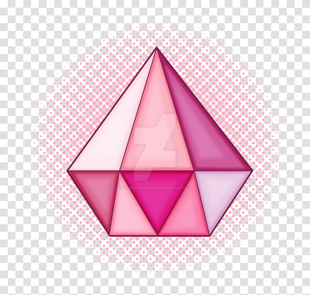 Pink Diamond Gem Version, Triangle, Sphere, Gemstone, Jewelry Transparent Png