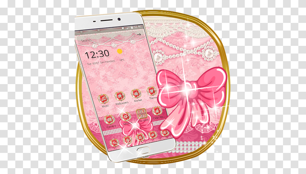 Pink Diamond Rose Theme 114 Download Android Apk Aptoide Smartphone, Mobile Phone, Electronics, Cell Phone, Text Transparent Png