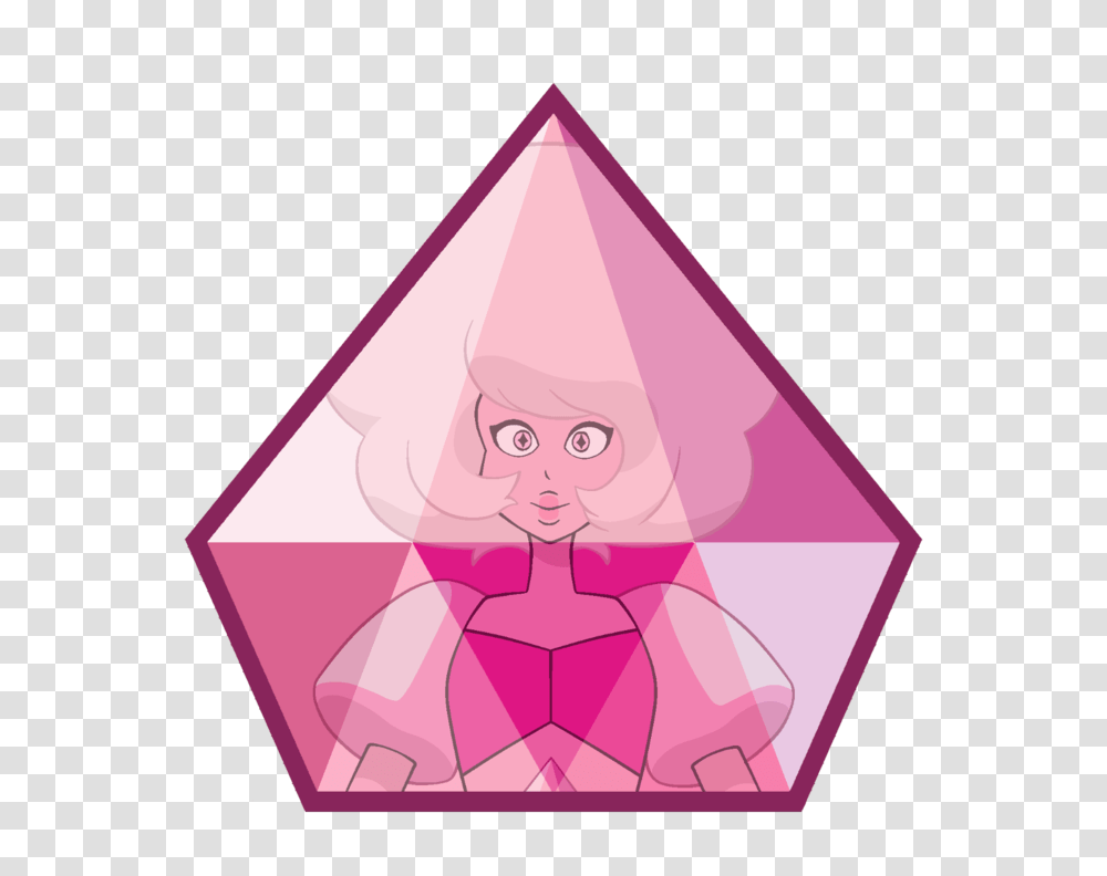Pink Diamond Su Steven Universe Pink Diamond, Triangle Transparent Png