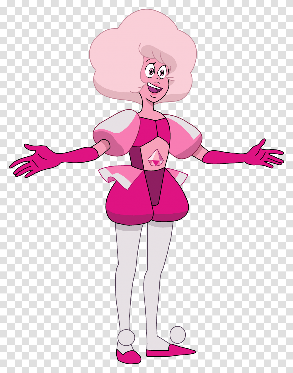 Pink Diamond T Posing Steven Universe Pink Diamond T Pose, Person, Female, Costume, Performer Transparent Png