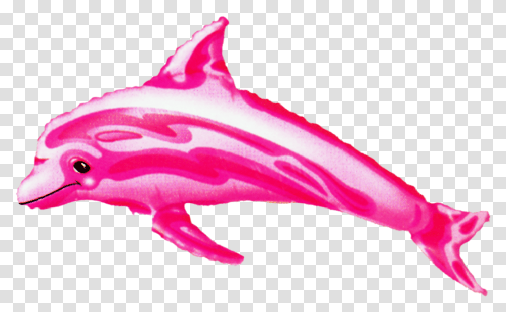 Pink Dolphin Balloon, Sea Life, Animal, Mammal Transparent Png