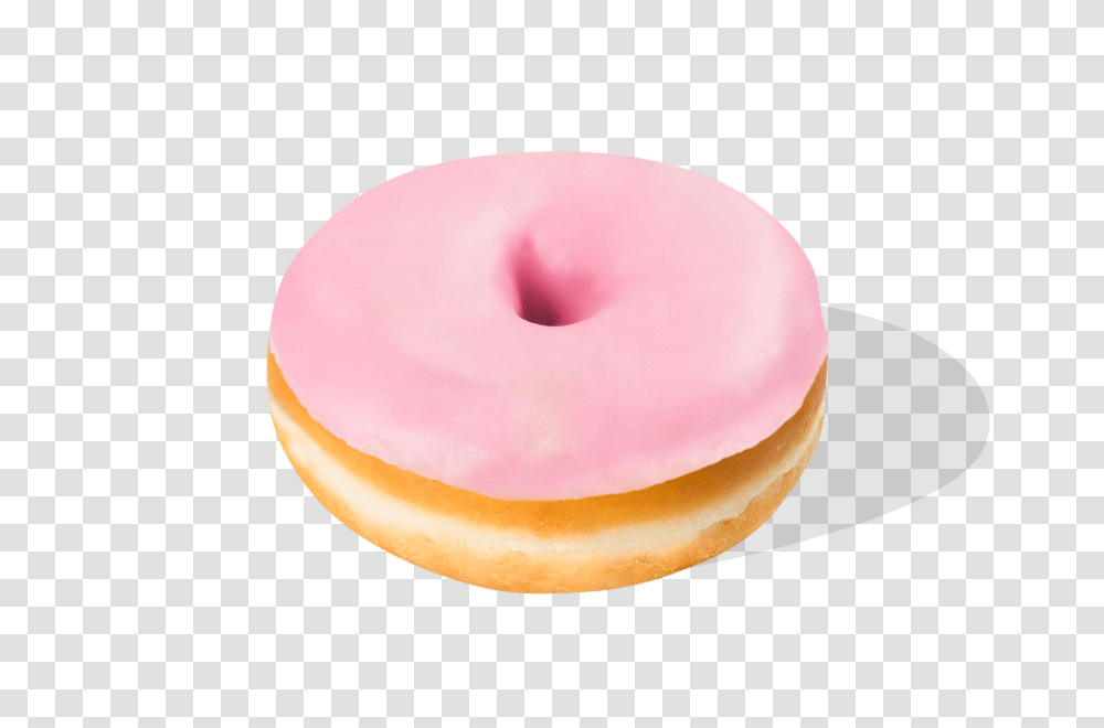 Pink Donut, Egg, Food, Sweets, Confectionery Transparent Png