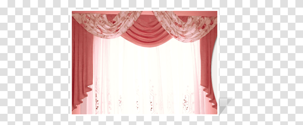 Pink Drapes, Curtain, Texture, Stage Transparent Png