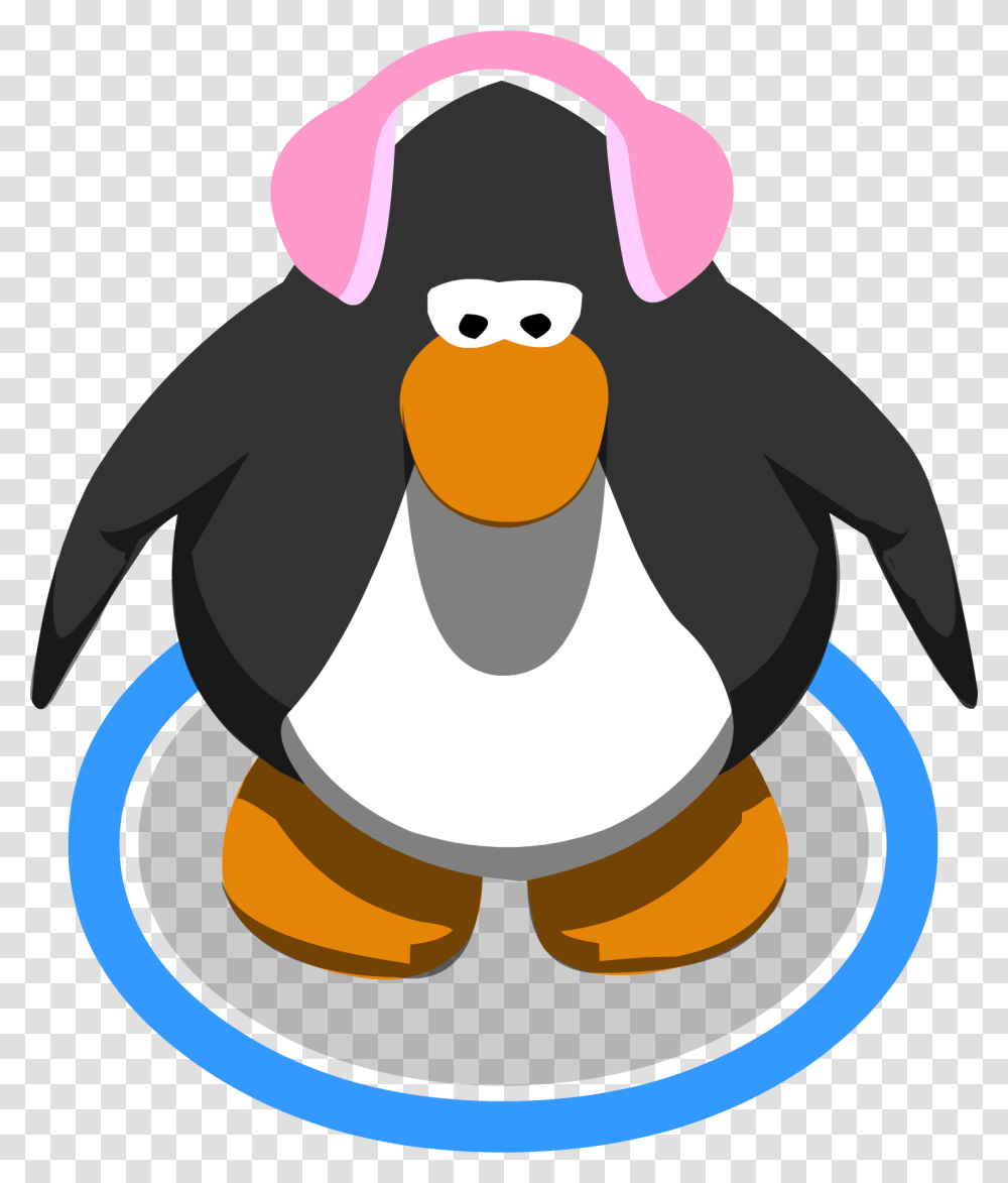 Pink Earmuffs Club Penguin Wiki Fandom Powered By Wikia, Bird, Animal, Snowman, Winter Transparent Png
