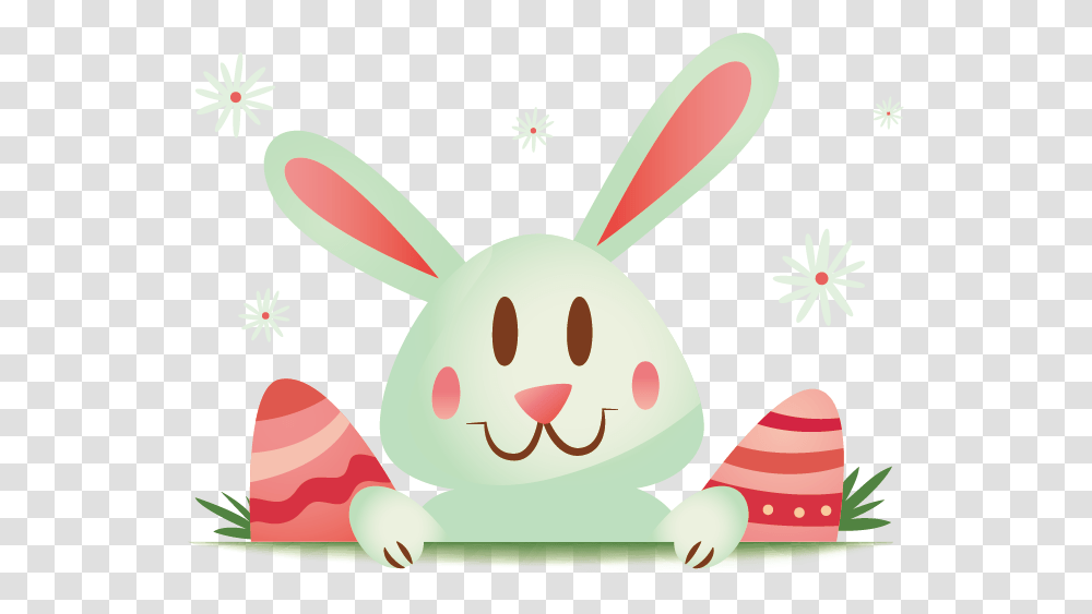 Pink Easter Material Cartoon Vector Rabbit Egg Ferias Da Pascoa Atl, Meal, Food, Floral Design Transparent Png