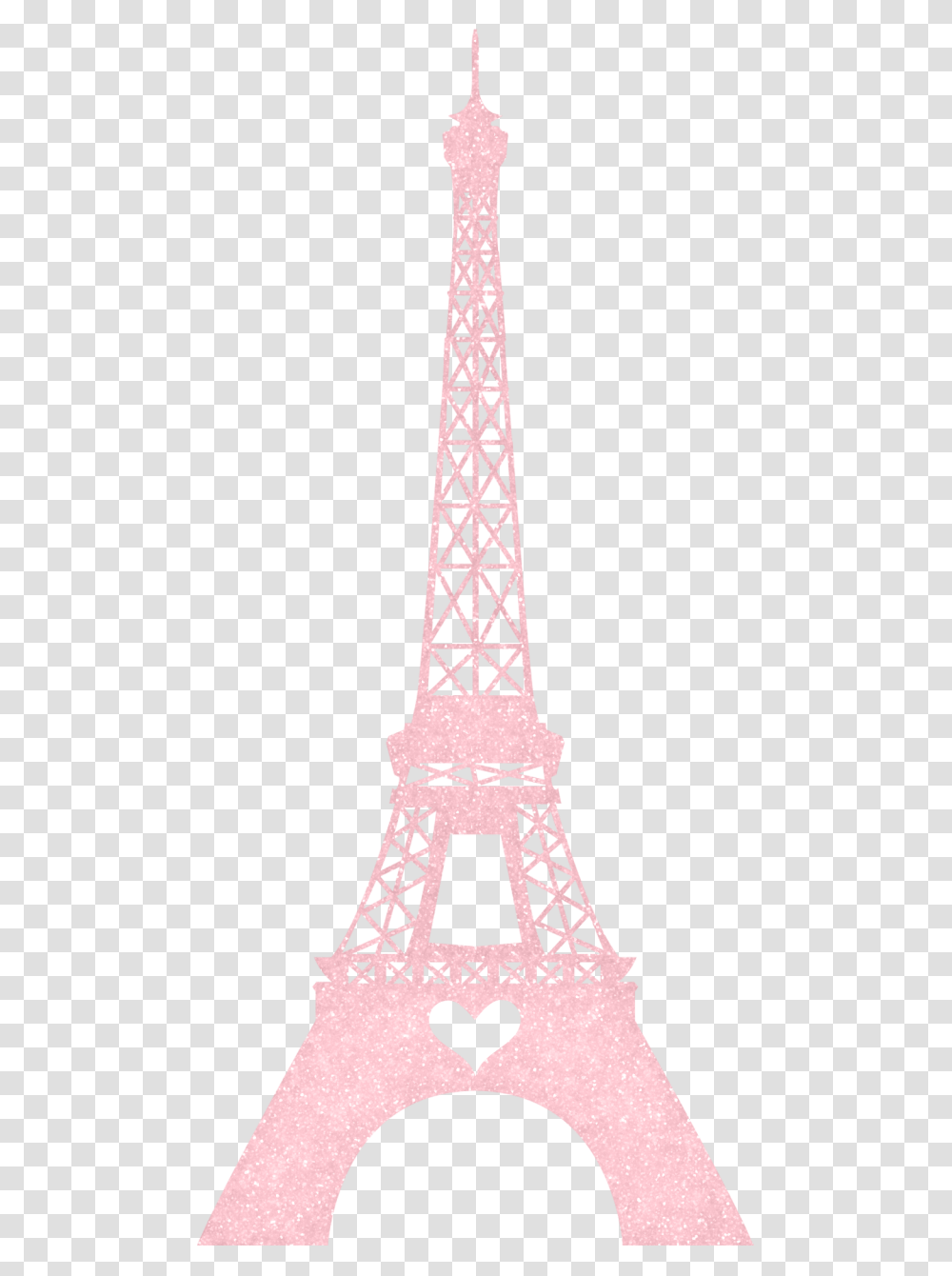 Pink Eiffel Tower Clip Art, Construction Crane, Cable, Electric Transmission Tower, Power Lines Transparent Png