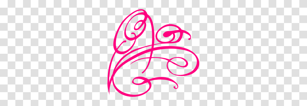 Pink Elegant Frame Clip Art, Handwriting, Calligraphy, Alphabet Transparent Png