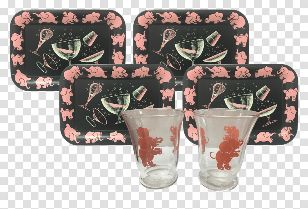Pink Elephant, Cup, Coffee Cup, Glass, Measuring Cup Transparent Png