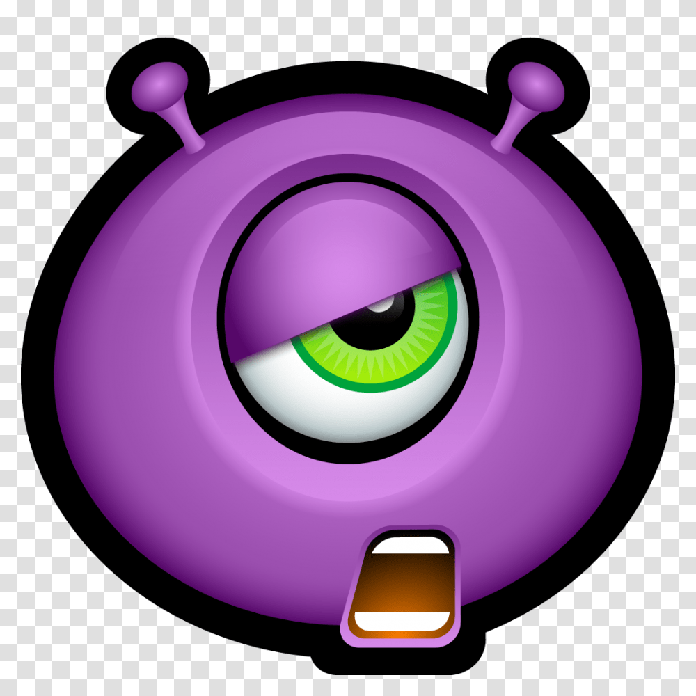 Pink Eyes Clipart Halloween Monster, Electronics, Purple, Disk, Bowling Transparent Png