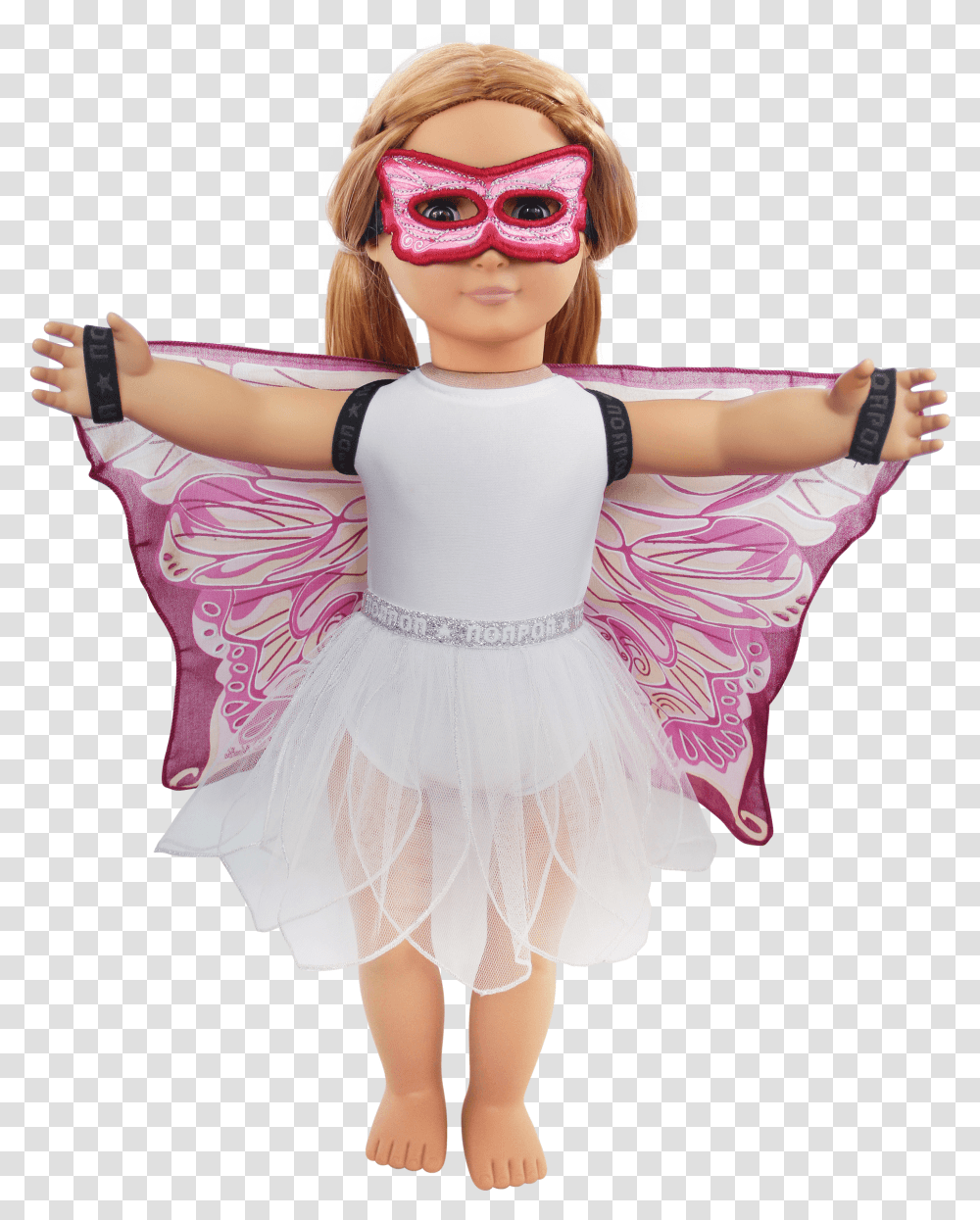 Pink Fairy Doll Set Girl, Person, Dance Pose, Leisure Activities, Costume Transparent Png