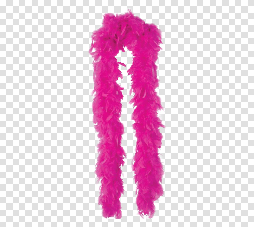 Pink Feather Boa, Apparel, Scarf, Purple Transparent Png