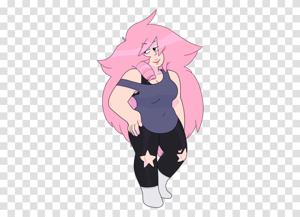 Pink Fictional Character Vertebrate Joint Mythical Steven Universe Pink Amethyst, Comics, Book, Person, Manga Transparent Png