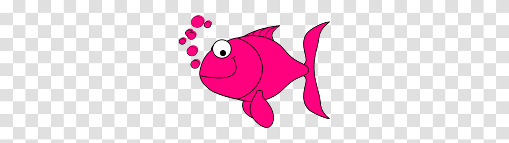 Pink Fish Clip Art, Animal, Sea Life, Mammal Transparent Png
