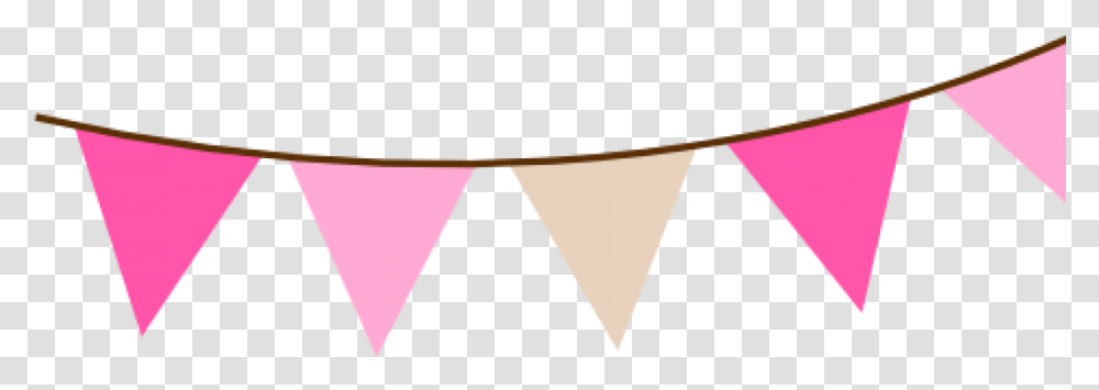 Pink Flag Banner, Furniture, Tabletop, Triangle, Coffee Table Transparent Png